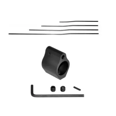 .750 Gas Block and Black Nitride Gas Tube Combo